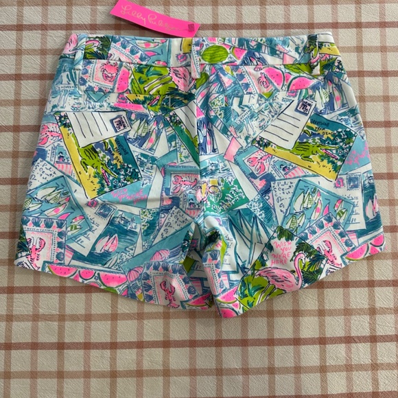 NWT Lilly Pulitzer Callahan Stretch Shorts – Size 0  🌴✨ - Picture 5 of 6